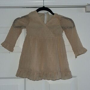 SHEIN tan dress size 90 (2t?)